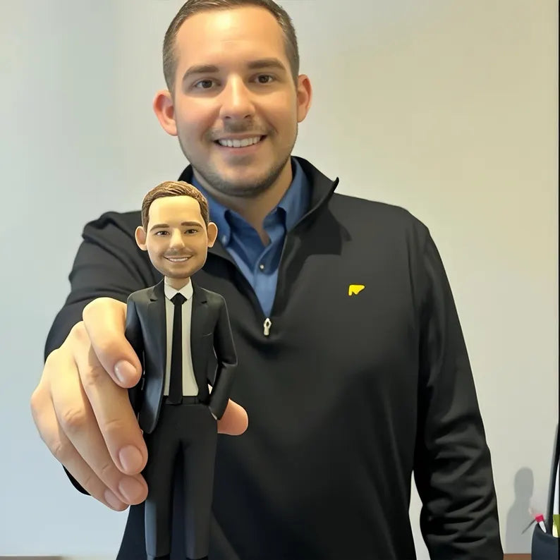 Vollständig anpassbare 1-Person-Bobblehead
